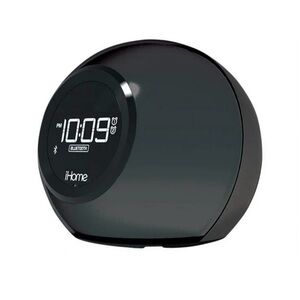 iHome Black Bluetooth Digital Clock